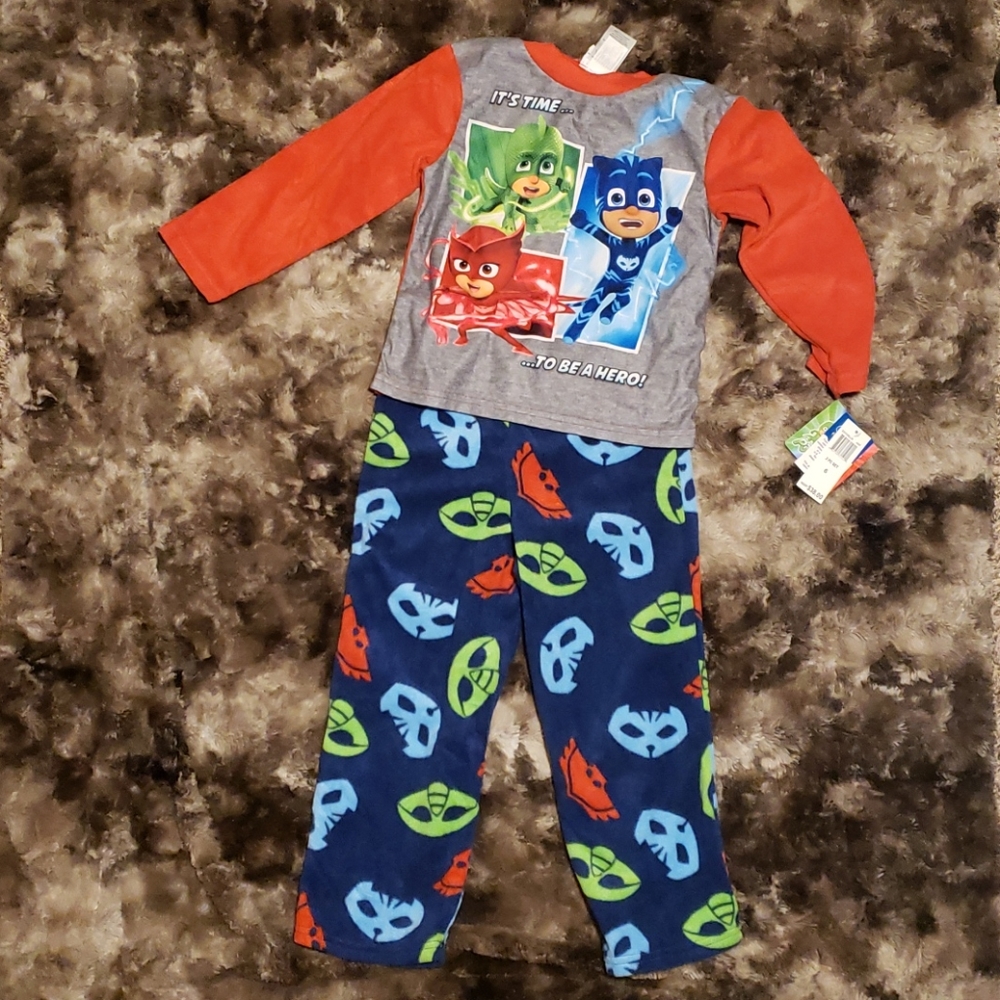 NWT PJ Masks 2 piece Pajamas